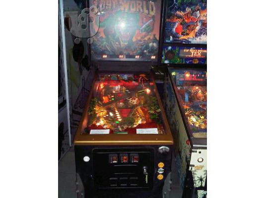 PoulaTo: FLIPER ΦΛΙΠΕΡ PINBALL φλιπερακι escape from the lost world